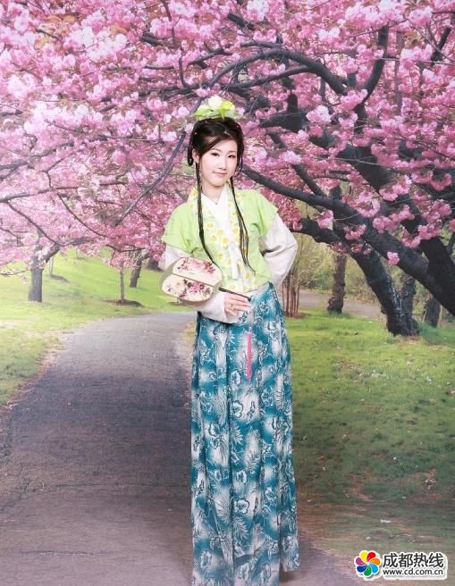 儿童汉服裁剪图 儿童汉服裁剪图