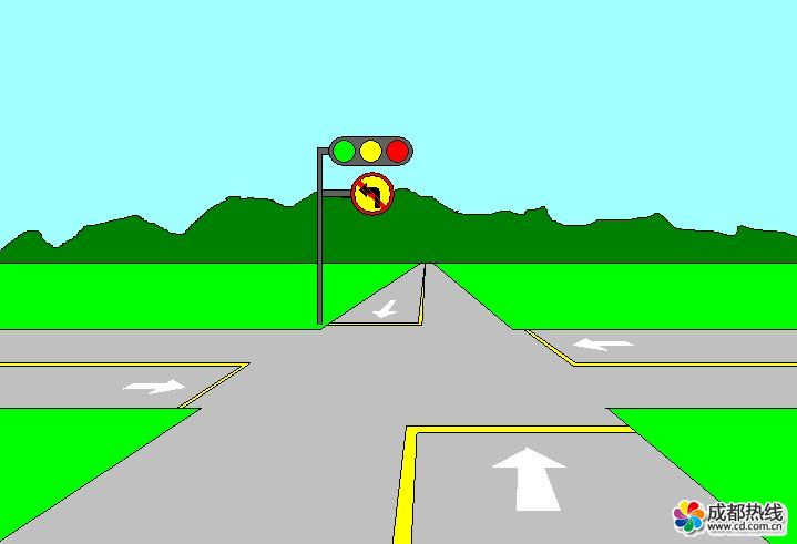 市民盼长安街十字路口红绿灯"上岗"